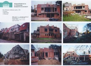 Rekonštrukcie a výstavba rodinných domov